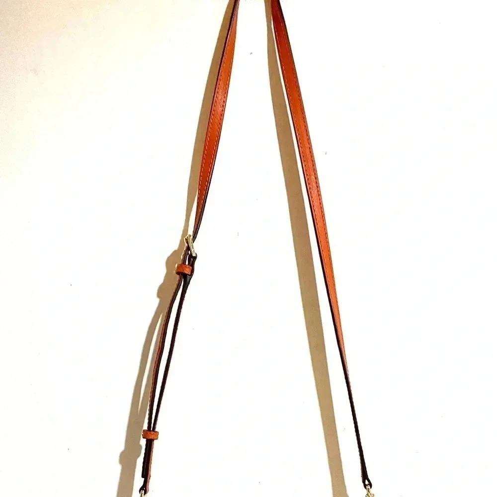 Michael kors orange saffiano leather crossbody handbag - Picture 15 of 15